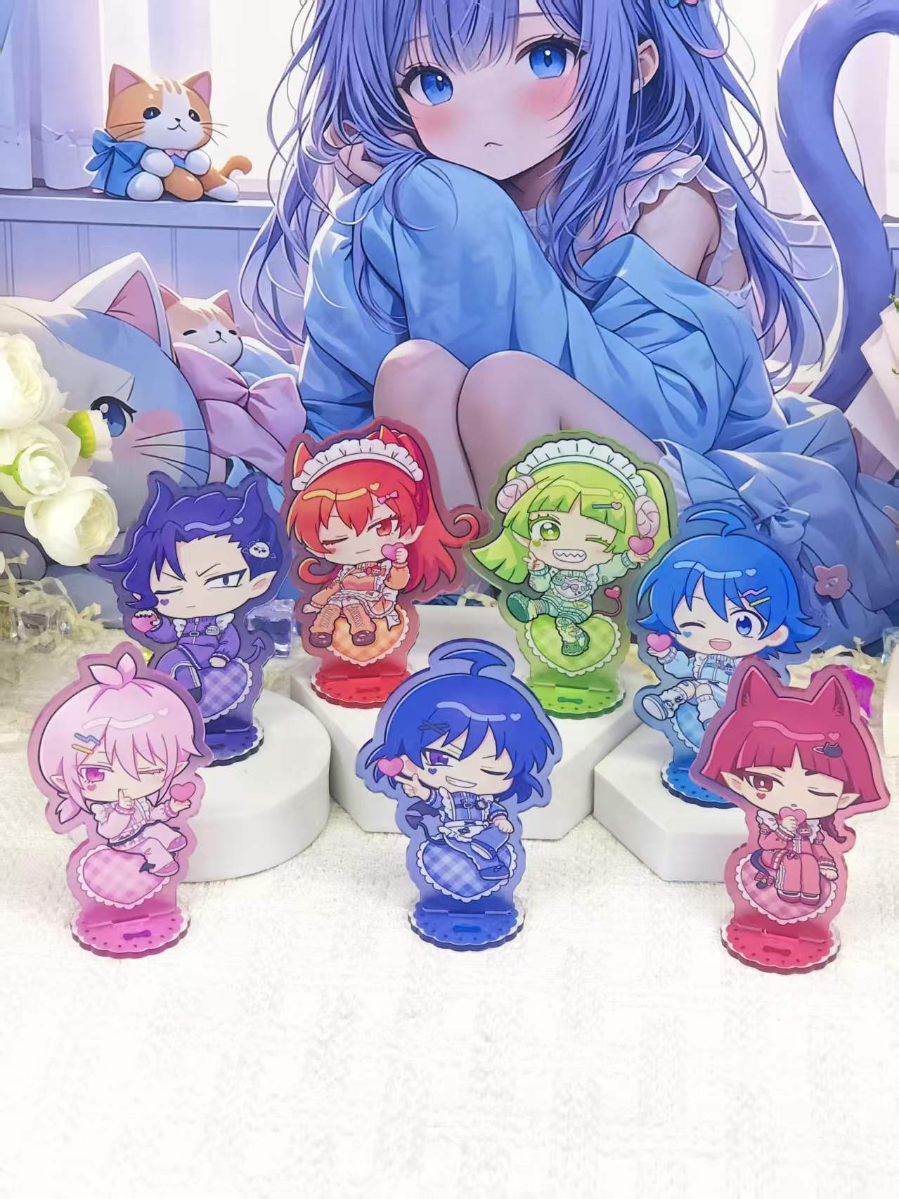 Anime Merchandise Collection - Zestaw akrylowych figurek Iruma-kun w stylu